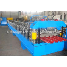 De venta alta velocidad galvanizado acero Metal techos Ag paneles clásicos costilla Roll formando equipo